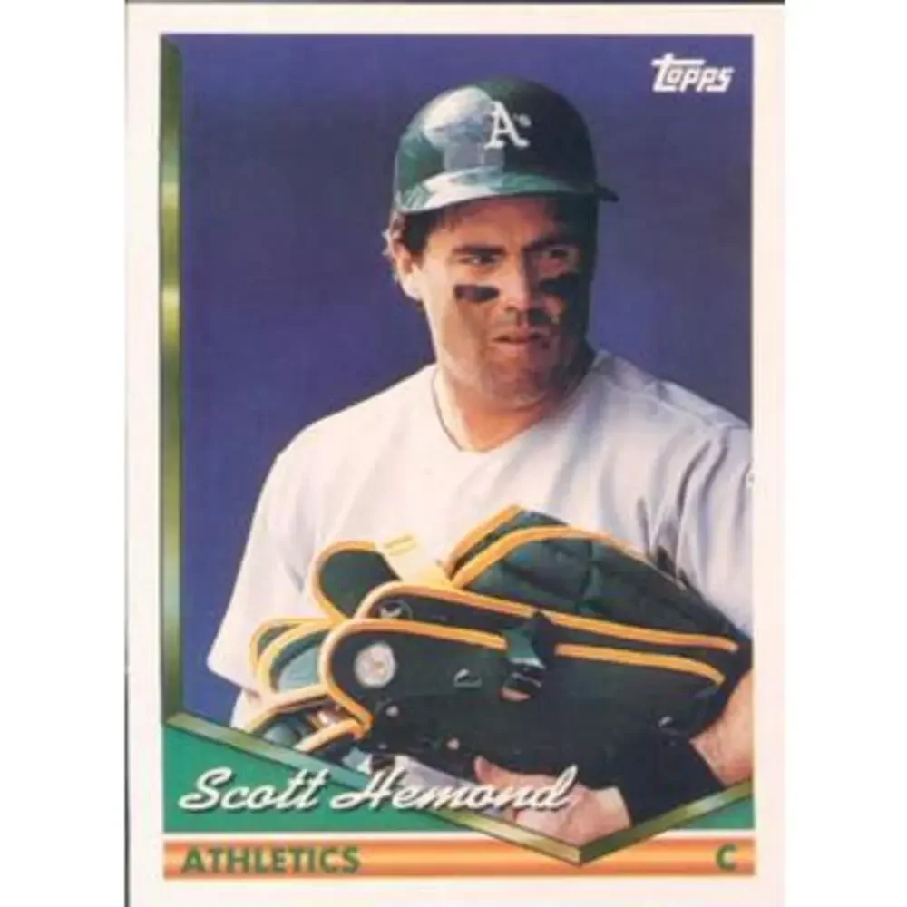 1994 Topps Scott Hemond # 226 Oakland Athletics
